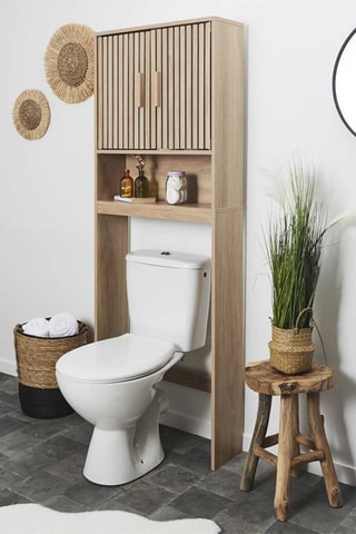 Mueble de baño de 2 puertas Klaus - 60 x 166 x 20 cm