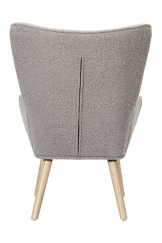 Sillón Rhea - Gris - De poliéster