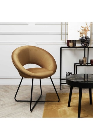 Sillón Giulia - 
Amarillo