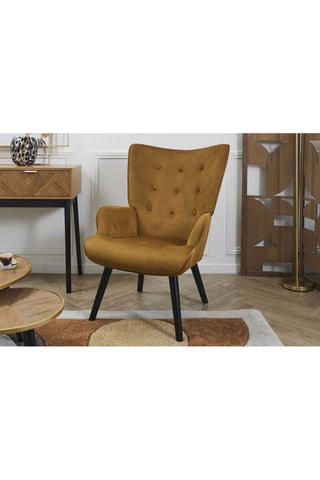 Sillón Giulia - Amarillo