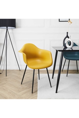 4 sillones Gustav - Amarillo