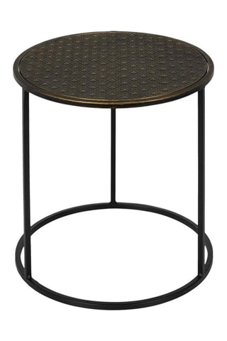 2 mesas de centro encajables Mirage - Negro