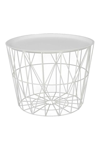 Mesa de centro de exterior - Blanco