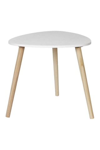 Mesa auxiliar de pino Shelly - 48 x 46 x 48 cm