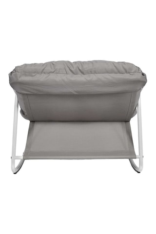 Sillón mecedor de jardín - 108 x 71,5 x 78 cm