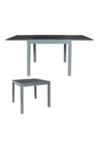 Mesa de jardín extensible Haria - Gris
