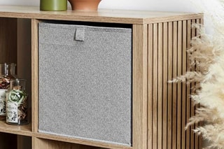 Cubo plegable con arcón - 30 x 30 cm - Color aleatorio