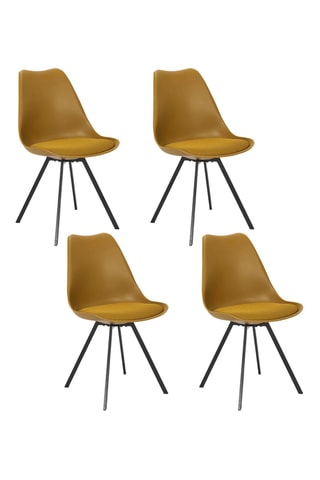 4 sillas PP - 52 x 82 x 47 cm