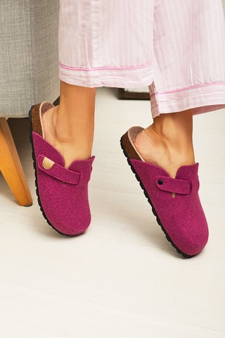 Zuecos Rosso - Fucsia