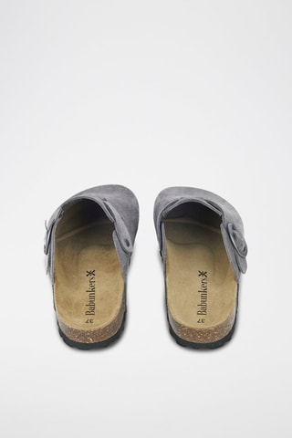 Sandalias de nobuk - 
Gris