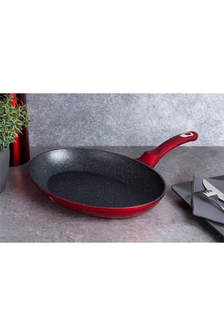 Vispan met Marmeren Coating Metallic Line Burgundy Edition - 35 x 25 x 4,5 cm