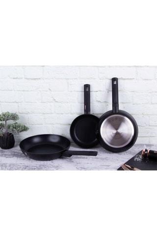 3 koekenpannen met Titanium Coating Monaco Collection - 20 / 24 / 28 cm