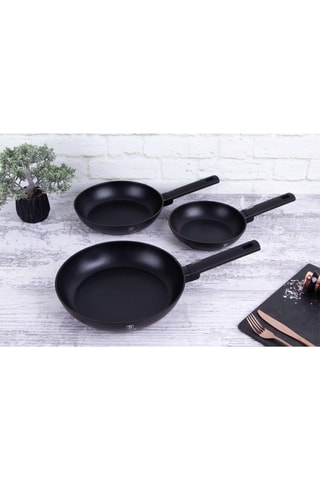 3 koekenpannen met Titanium Coating Monaco Collection - 20 / 24 / 28 cm