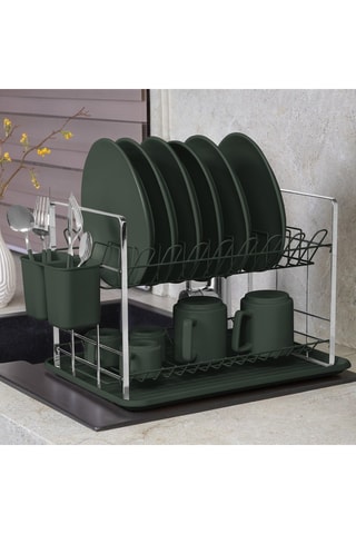 Egouttoir à vaisselles Matte Green