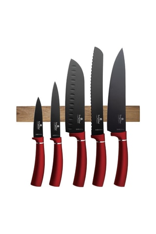 5 couteaux en acier inoxydable Metallic Line