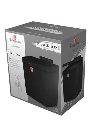 Poubelle Black Rose Collection - 7 l