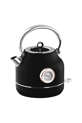 Bouilloire électrique avec thermomètre en acier inoxydable 18/10 - 1,7 l - 2200 W