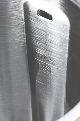 Bouilloire en acier inoxydable Sahara Collection - 1,7 l - 1500-1800 W