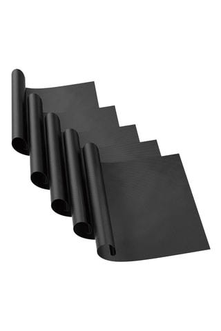 5 tapis de barbecue - 40 x 33 cm