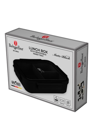 Lunchbox Black Vantage - 24 x 18 cm