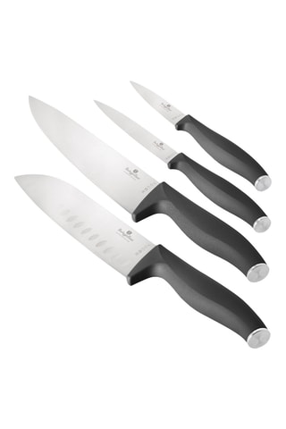 4 couteaux en acier inoxydable Anthracite Collection 