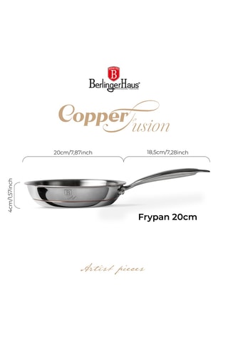 Roestvrijstalen Frituurpan Copper Touch - 20 cm