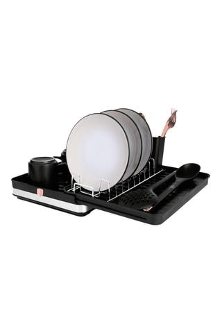 Egouttoir en acier inoxydable Black Rose - 36,6 x 29,8 x 13 cm