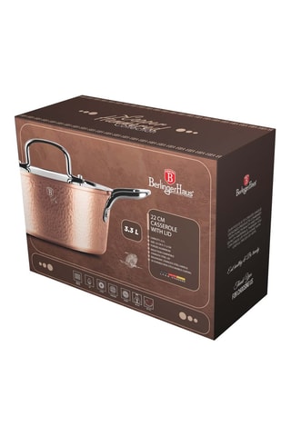 Kookpan Hammered Copper -  22 cm - 3,3 l