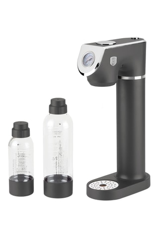 Machine à soda en acier inoxydable Anthracite