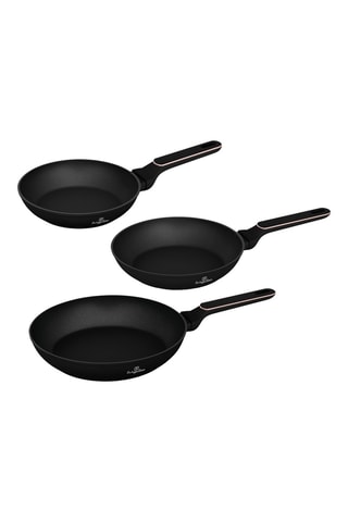 3 Koekenpannen Black Rose - 20, 24 en 28 cm