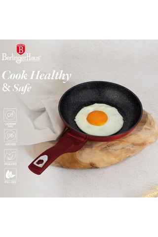 3 Koekenpannen Metallic Line - 20, 24 en 28 cm