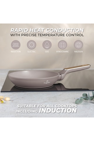 2 Koekenpannen en Grillpan Nordic - 20, 24, 28 cm