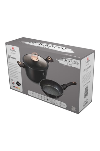 Koekenpan en Steelpan Black Rose - 24 cm