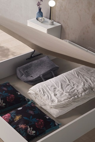 Canapé de madera - Blanco