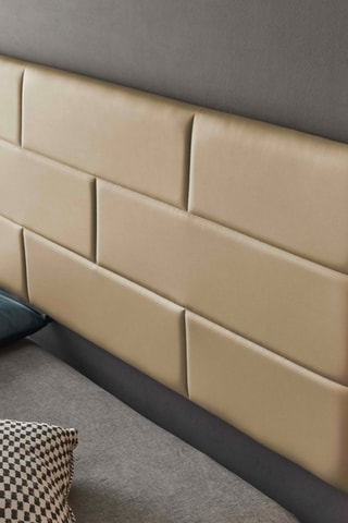 Grenenhouten Hoofdbord om op te hangen 
Beige