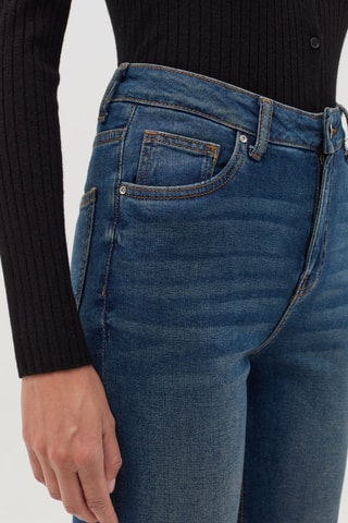 Jeans straight - Indigoblauw