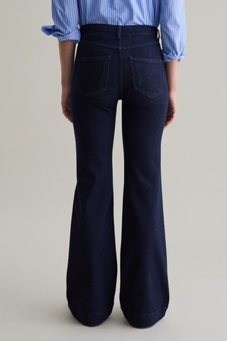 Jeans bootcut - Marineblauw