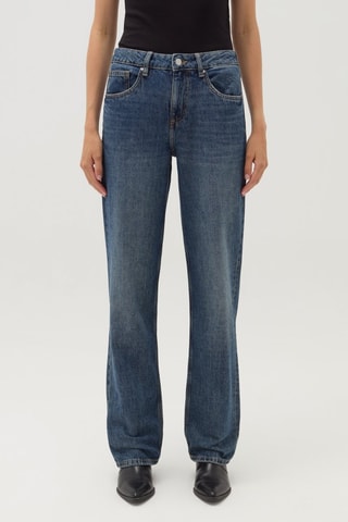 Jeans straight - Blauwgrijs