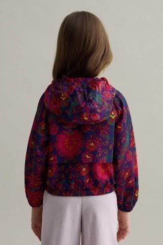 Jasje met capuchon - Fuchsia