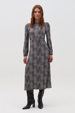 Lange jurk - Zwart en Wit