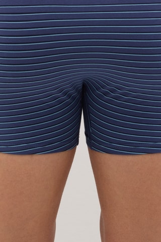 3 boxers en coton biologique - Bleu