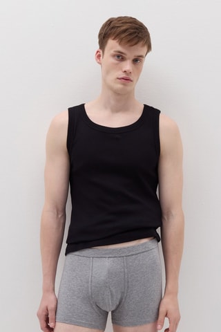 2 boxers - Gris chiné