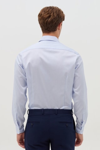 Chemise - Bleu clair et blanc