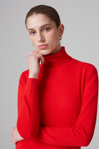 Wollen Ondertrui - Rood