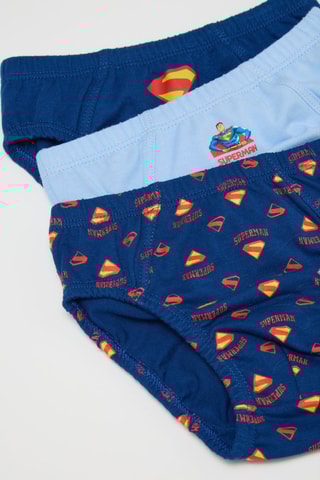 5 slips Superman Justice League DC Comics - Blauw