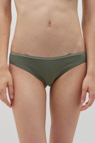 5 Biologisch Katoenen Slips - Paars en Bruin