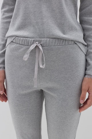 Biologisch Katoenen Pyjama Lichtgrijs