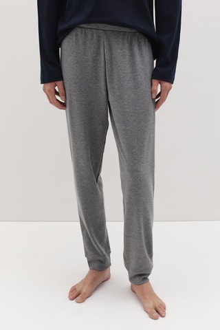 Pyjama - Marineblauw en Grijs