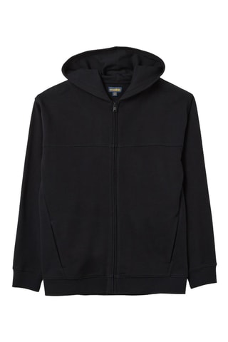 Sweat à capuche en coton biologique - Noir