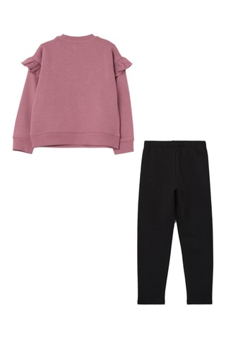 Sweater en Legging - Roze en Zwart